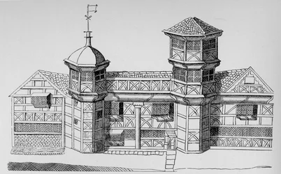 Vaux Hall Manor House, c1813, 1912