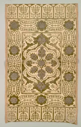 Sammets kuddfodral, 1600-tal.