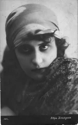Vera Kholodnaya, rysk stumfilmsfru, 1916
