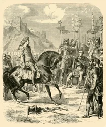 Vercingetorix före Caesar, 1890.