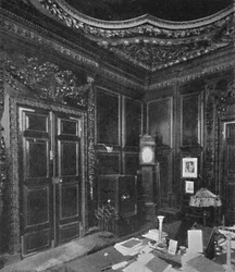 Vestry of St. Lawrence Jewry, med snideri av Grinling Gibbons, 1903