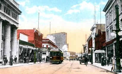 Victoria Avenue, Fort William Thunder Bay, Ontario, Kanada, c1900-talet