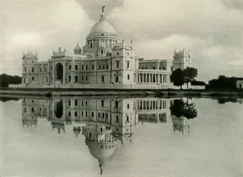 Victoria Memorial Hall, från nordväst, 1925.