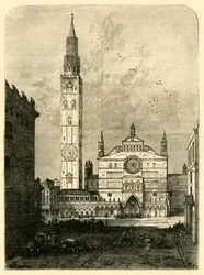 Utsikt i Cremona, 1890.