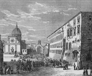 Utsikt i Neapel, c1880