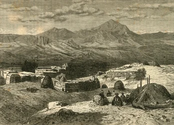 Utsikt i södra Armenien, 1890.