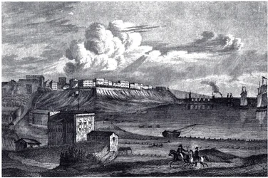 Utsikt över Odessa, ca. 1830