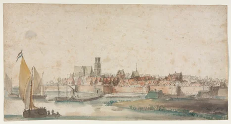 Utsikt över St. Geertruidenberg, 1600-tal.