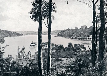 Utsikt över floden Lane Cove, c1900.