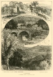 Åsikter i Chatsworth och Matlock, 1898.