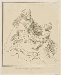 Jungfru och barn, 1775.