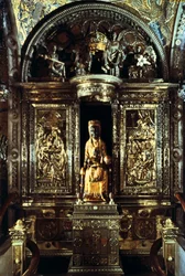 Jungfru av Montserrat, Katalonien, Spanien