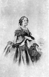 Virginie Dejazet, fransk skådespelerska, c1845-1875
