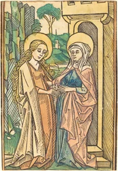 Visitation, 1400-talet.