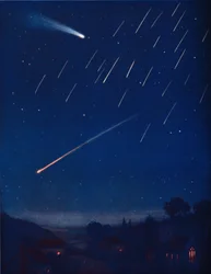 Besökare från Space Reach the Earth, 1935