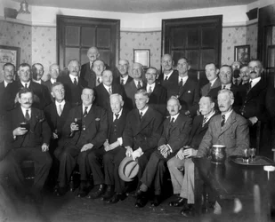 WWI-veteraner från Surbiton, 1934