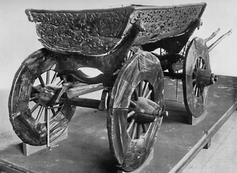 Vagn från Osebergsskeppet, 1935