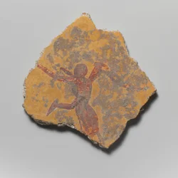 Väggmålningsfragment, 1:a århundradet e.Kr.