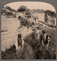Augustus murar, Samaria, c1900