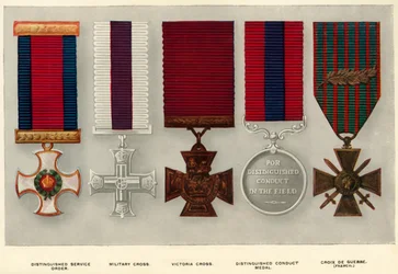 Krigsdekorationer, 1919.