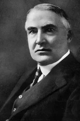 Warren G Harding, USA:s 29:e president, 1933