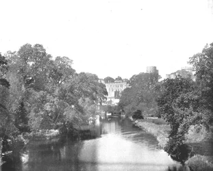 Warwick Castle, Warwickshire, 1894.
