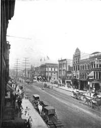 Washington Avenue, Minneapolis, Minnesota, USA, c1900.