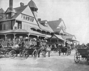 Washington Park Club, Chicago, Illinois, USA, c1900.