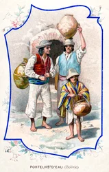 Vattenbärare, Bolivia, 1911
