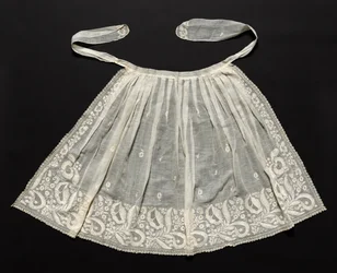 Bröllopsförkläde, ca. 1830-talet.