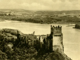 Weitenegg slott, Wachau, Niederösterreich, c1935.