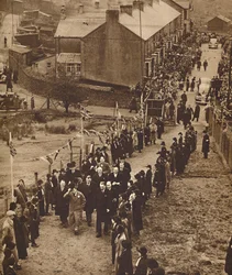 Välkommen till Monmouthshire - King Edward på Abertillery, november 1936 1937.