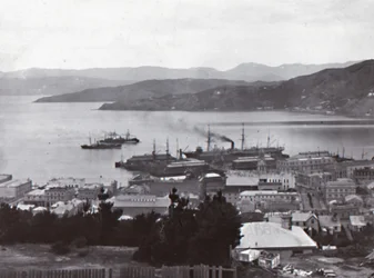 Wellingtons hamn, sent 1800-tidigt 1900-tal.