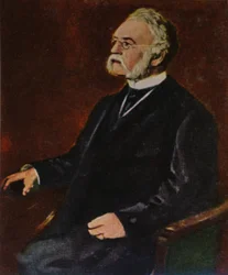 Werner von Siemens 1816-1892. Målning av Lenbach, 1934.