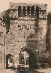 West Gate, Winchester, Hampshire, tidigt 1900-tal