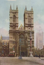 Westminster Abbey, c1935.