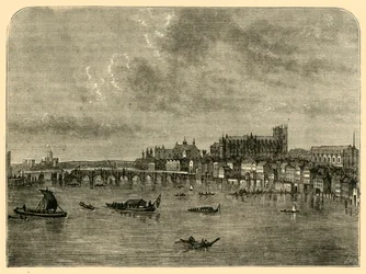 Westminster Bridge, 1881.