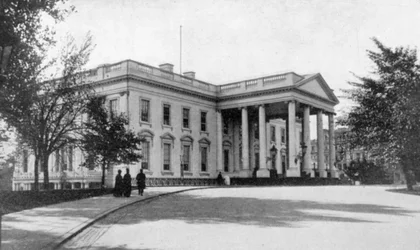 Vita huset, Washington, USA, 1901
