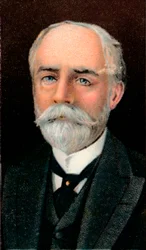 Whitelaw Reid 1837-1912, amerikansk politiker och tidningsredaktör, 1906