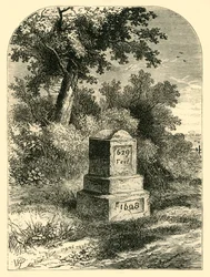 Whittingtons Stone 1820, c1876.