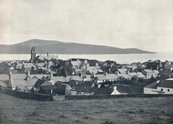 Wigtown - Från martyrmonumentet, 1895