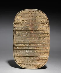Wild Bull Hunt Scarab of Amenhotep III, ca. 1391-1353 f.Kr.