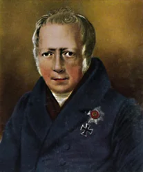 Wilhelm von Humboldt 1767-1835. - Målning av p. Krüger, 1934.