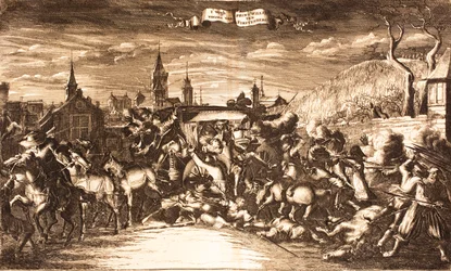 William Egon från Fürstenberg attackerade i sin tränare i Köln 1674, 1675.