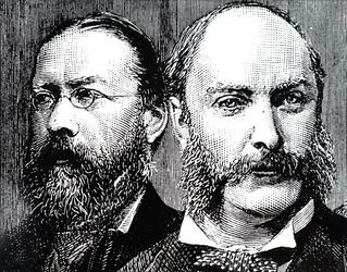 William Henry Preece och John William Strutt.