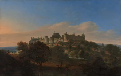 Windsor Castle från söder, efter 1681.