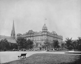 Windsor Hotel, Montreal, Kanada, c1897.
