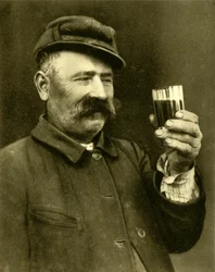 Vinodlare, Burgenland, Österrike, ca 1935.