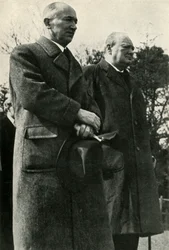 Winston Churchill och president Benes, c1940-talet, 1947.