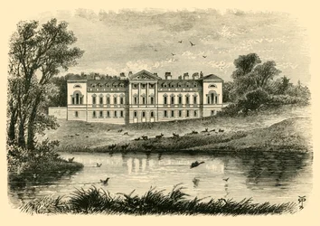 Woburn Abbey - Västfronten, 1898.